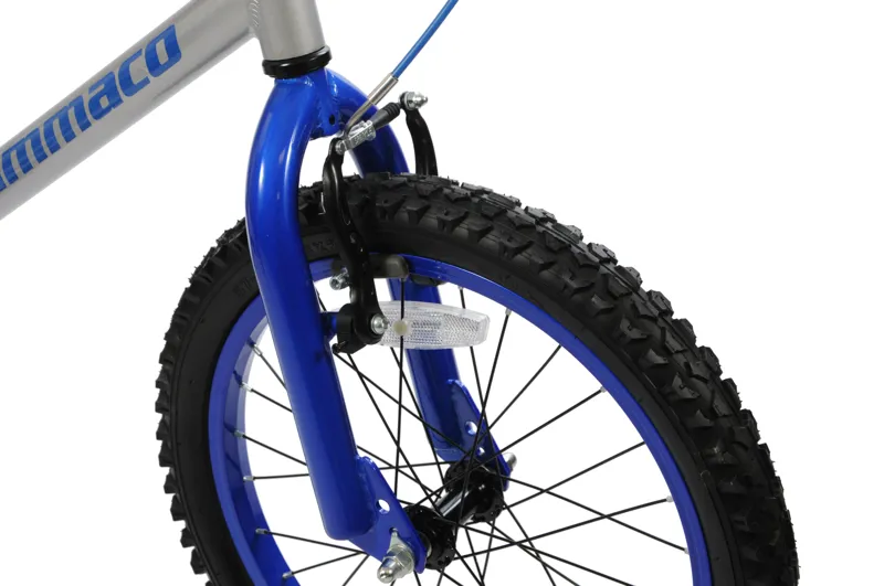 Ammaco Storm 20 Inch Wheel Kids Bike Silver-5